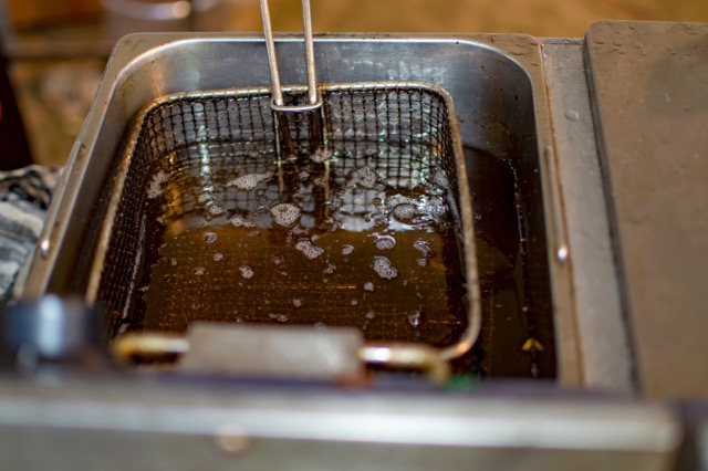 Fryer oil for cleaning products