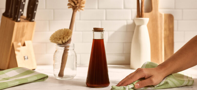Biosurfactant natural cleaning products